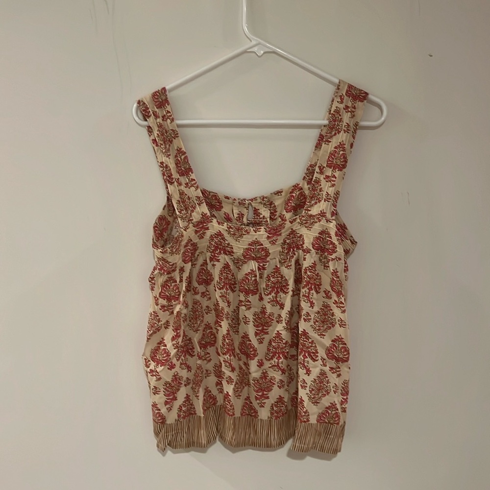 Natalie Martin Silk Blouse Size Small
